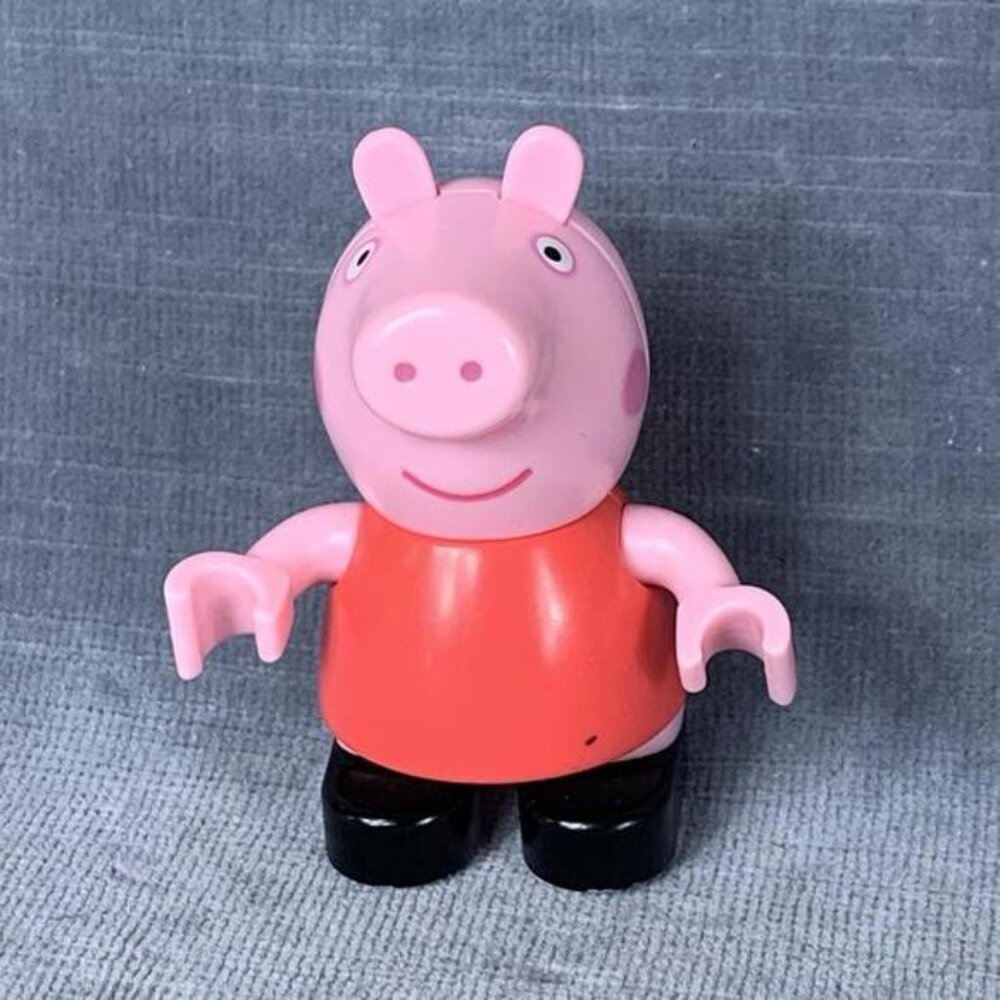 Peppa Pig Collect Build & Play Construction 2Figure Building Blocks